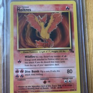 Moltres #27/62 – Non-Holo Jungle Set Pokémon Card (1999 WOTC)
