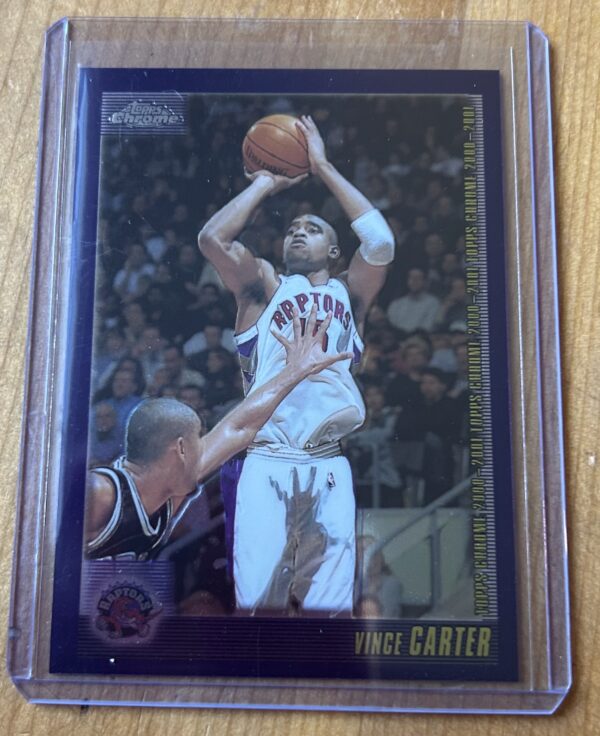 Vince Carter 2000-01 Topps Chrome Preview #TCP3 – Toronto Raptors