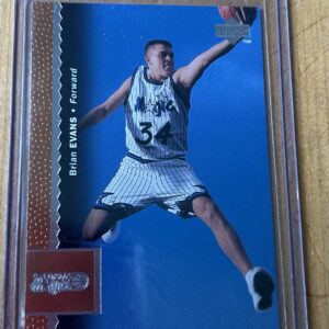 Brian Evans — 1997 Upper Deck RC #267 — Indiana University