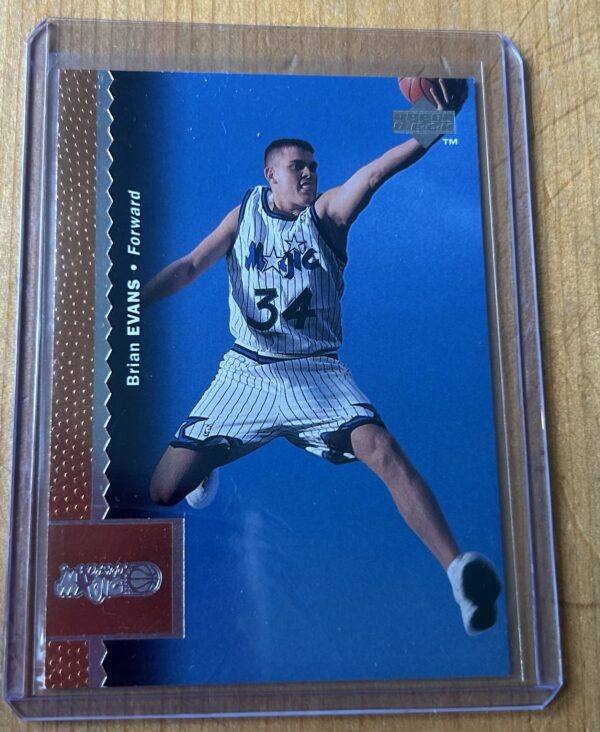 Brian Evans — 1997 Upper Deck RC #267 — Indiana University