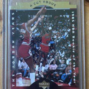 Michael Jordan — 1996 Upper Deck “A Cut Above” CA1 — Chicago Bulls