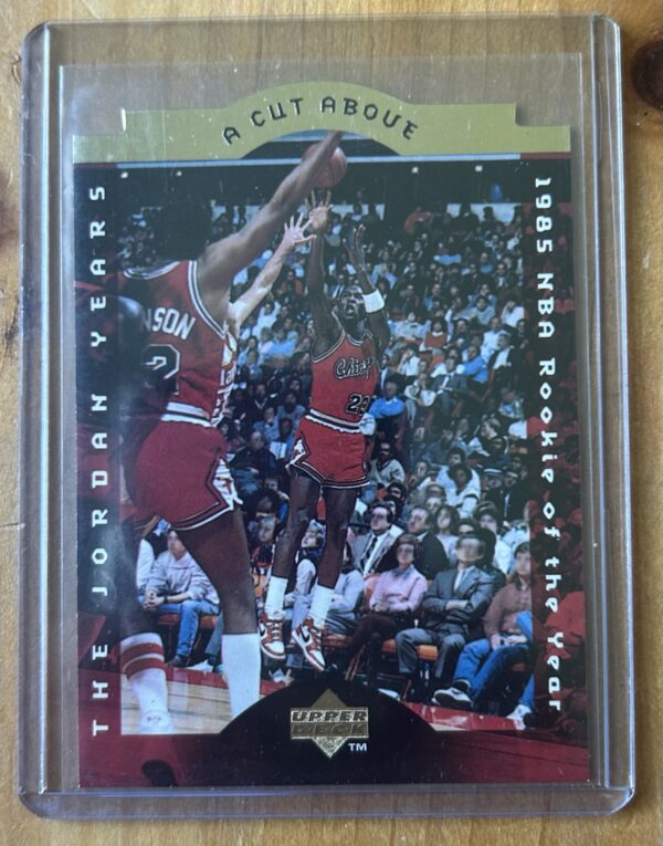 Michael Jordan — 1996 Upper Deck “A Cut Above” CA1 — Chicago Bulls