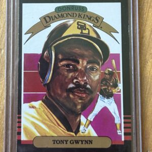 Tony Gwynn — 1985 Donruss Diamond Kings #25 — San Diego Padres