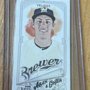 Christian Yelich — 2018 Topps Allen & Ginter Mini #75 — Milwaukee Brewers
