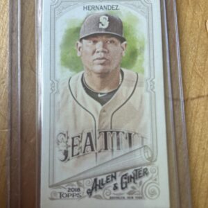 Félix Hernández — 2018 Topps Allen & Ginter Mini #262 — Seattle Mariners