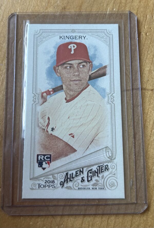 Scott Kingery — 2018 Topps Allen & Ginter RC Mini #167 — Philadelphia Phillies