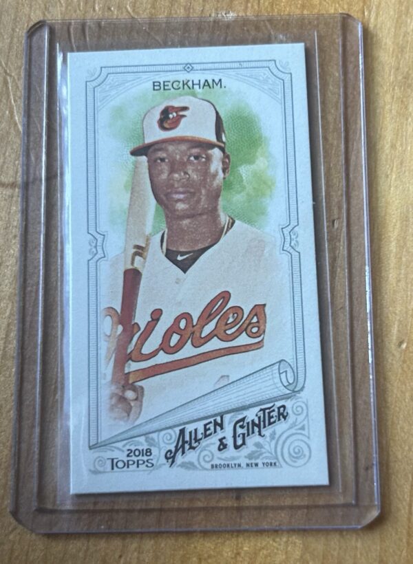 Tim Beckham — 2018 Topps Allen & Ginter Mini #230 — Baltimore Orioles