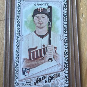 Zack Granite RC — 2018 Topps Allen & Ginter Mini Black Border #193 — Rookie Card — Minnesota Twins