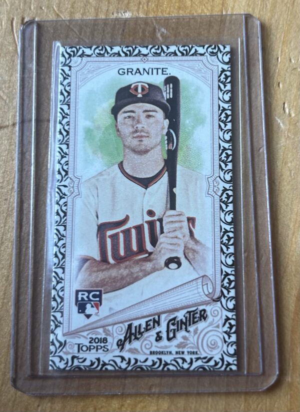 Zack Granite RC — 2018 Topps Allen & Ginter Mini Black Border #193 — Rookie Card — Minnesota Twins