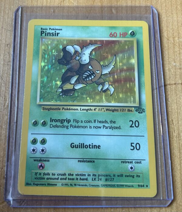Pinsir Holo — Pokémon Jungle #9/64 — Vintage WOTC Card