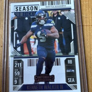 2024 Panini Contenders Football Kenneth Walker III Season Ticket