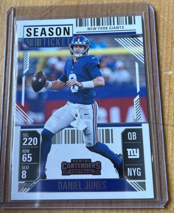 2024 Panini Contenders Football Daniel Jones Season Ticket