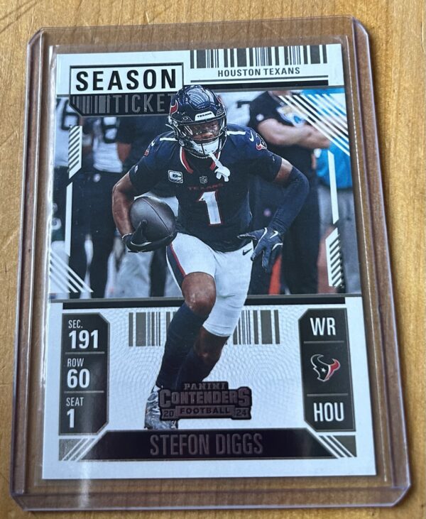 2024 Panini Contenders Football Stefon Diggs Season Ticket