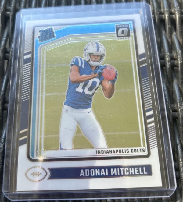Adonai “AD” Mitchell 2024 Donruss Optic Rated Rookie #203 – Indianapolis Colts