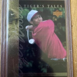 2001 Upper Deck Golf Tiger’s Tales TT10 (Tiger Woods)
