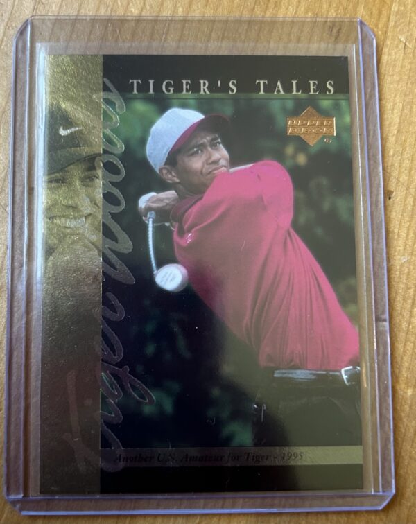 2001 Upper Deck Golf Tiger’s Tales TT10 (Tiger Woods)