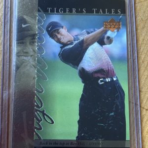 Tiger Woods 2001 Upper Deck Golf Tiger’s Tales TT23