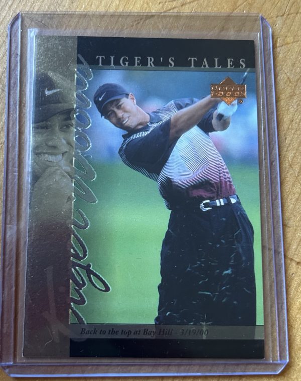Tiger Woods 2001 Upper Deck Golf Tiger’s Tales TT23