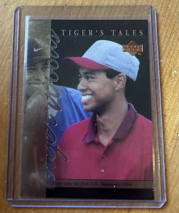 2001 Upper Deck Golf Tiger’s Tales TT9 (Tiger Woods)