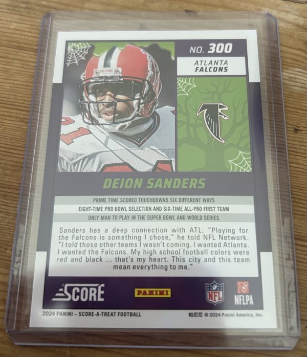 Deion Sanders 2024 Score “A Treat” Orange Pumpkins - Image 2
