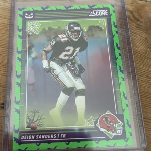 Deion Sanders 2024 Score “A Treat” Green Bats
