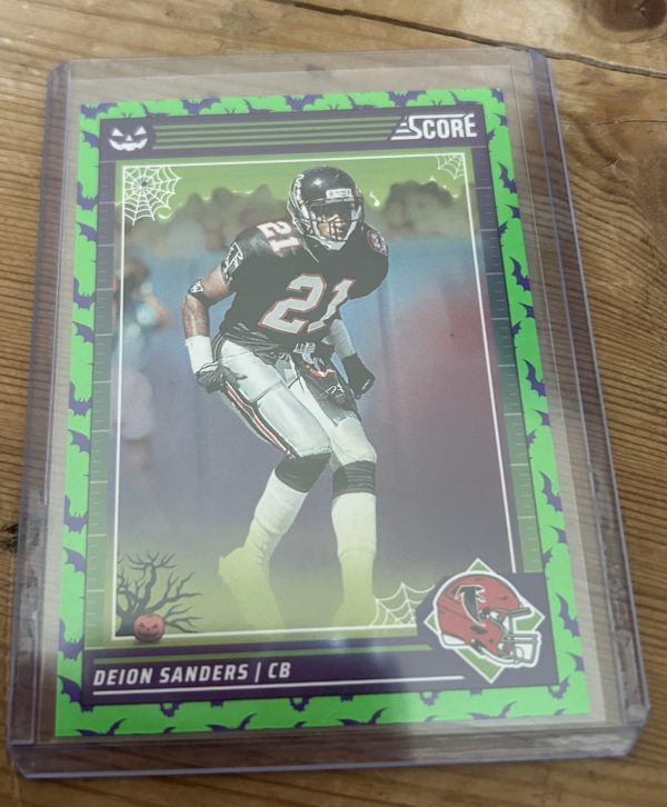 Deion Sanders 2024 Score “A Treat” Green Bats