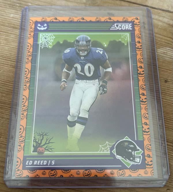 Ed Reed 2024 Score “A Treat” Orange Pumpkins