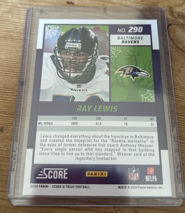Ray Lewis 2024 Score “A Treat” Orange Pumpkins - Image 2