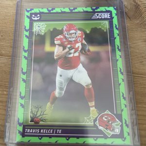 Travis Kelce 2024 Score A Treat Green Bats