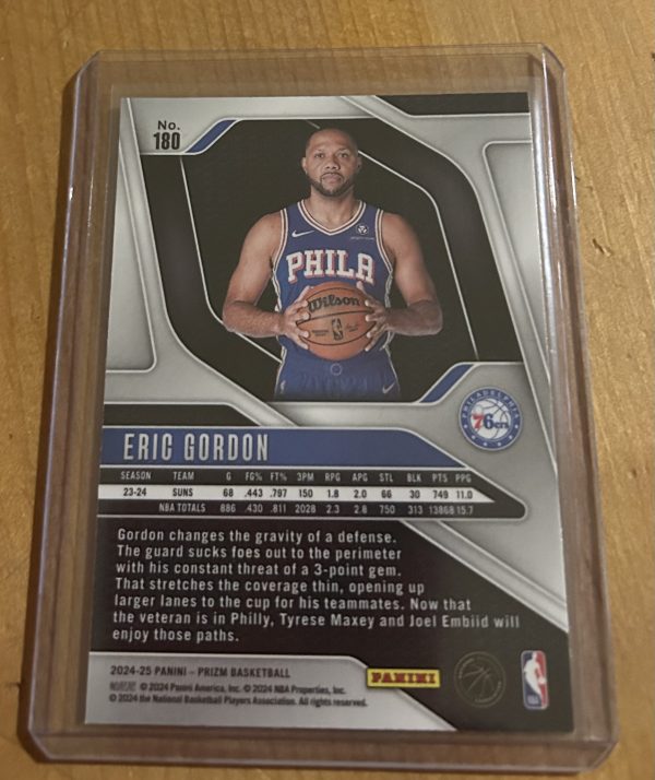 Eric Gordon 2024-25 Prizm Base #180 - Image 2