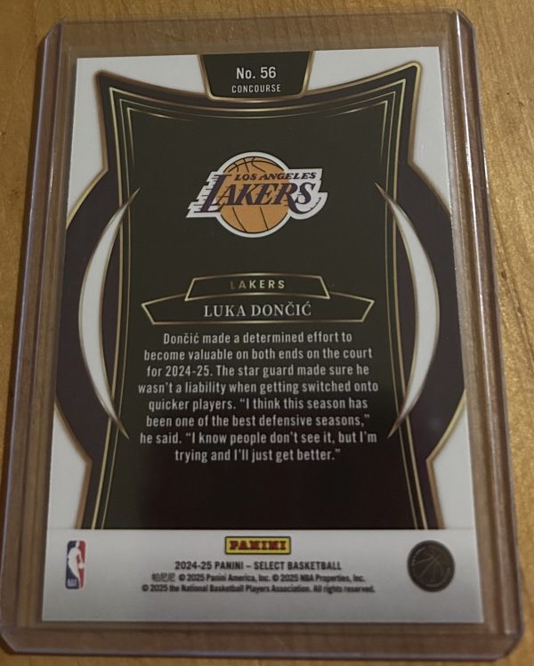 Luka Dončić 2024-25 Select Concourse #56 - Image 2