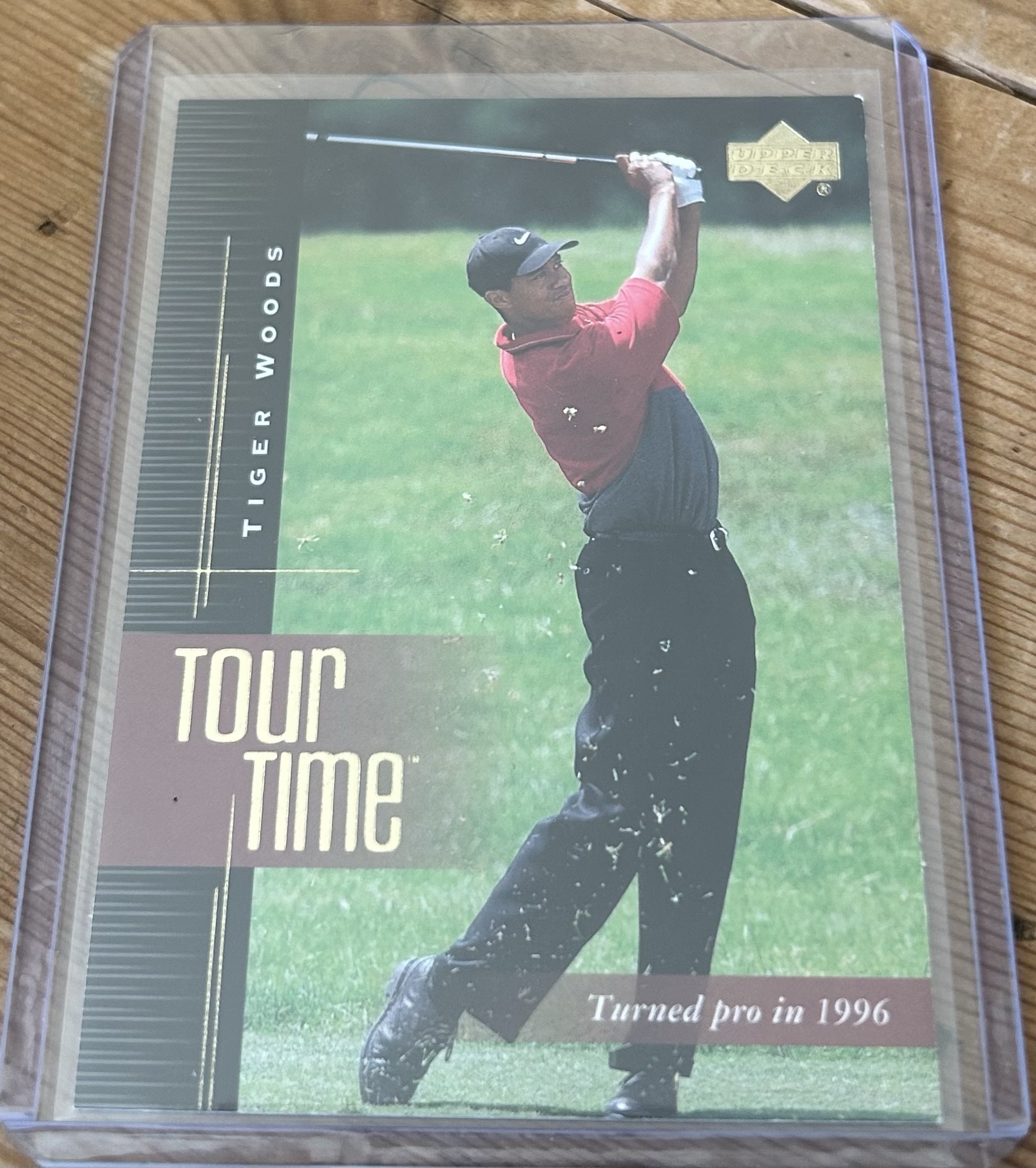 Tiger Woods 2001 Upper Deck Tour Time #176