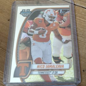 Nico Iamaleava 2024 Bowman Chrome U #139 – Tennessee