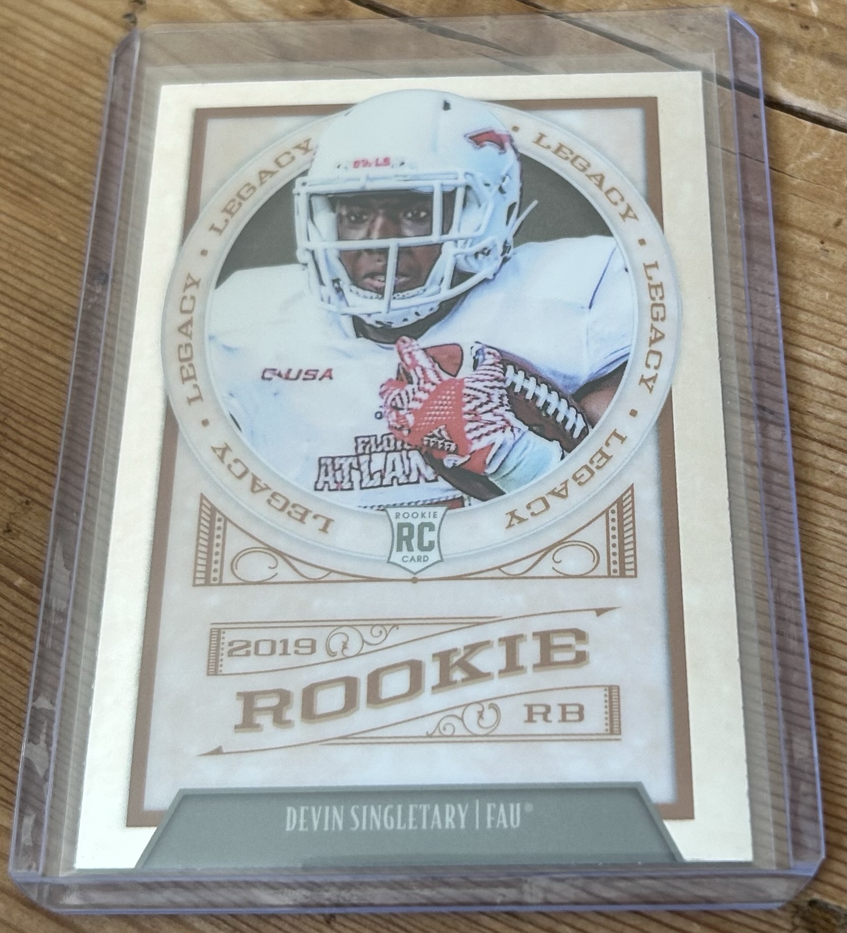 Devin Singletary 2019 Legacy Chrome Rookie #159